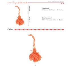 12503 Tassel with Bead