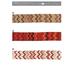 16578 Christmas Zig-Zag Ribbon