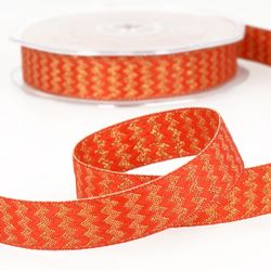 16598 Metallic Zig-Zag Ribbon