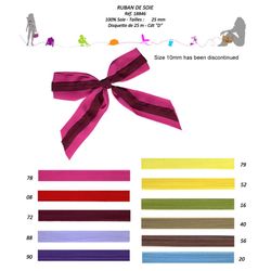 18846 100% Silk Ribbon