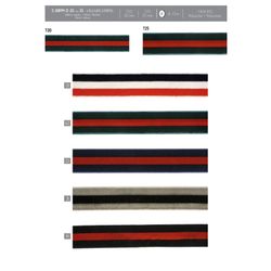 18894 Striped Velvet Ribbon, Polyester