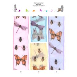 20339 Wired &Insect& Ribbon