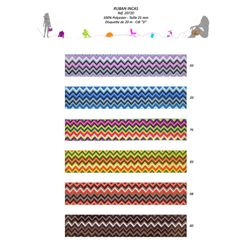 20720 Zig-Zag Incan Ribbon, 25mm