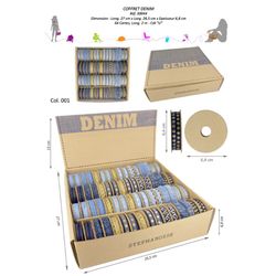 30044 64 Spool Assortment, Denim Theme