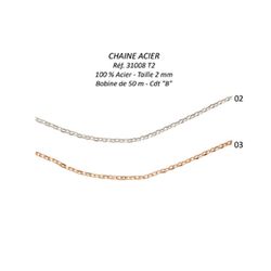 31008 2mm Metallic Chain