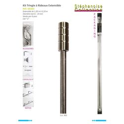 68203 Metal Curtain Rod - Extendible