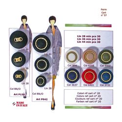 B0P042 Gold Ring Shank Textured Button