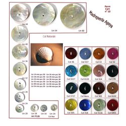 B0P128 Shell 2-Hole Button