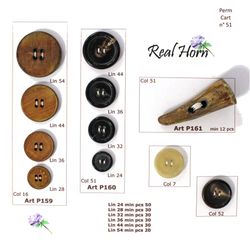 B0P159 Horn Button 4-Hole