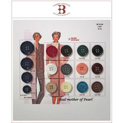 B12423 4-Hole Fashion Button