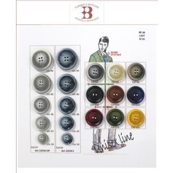 B12534 4-Hole Fashion Button