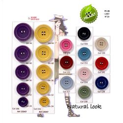 B13547 Hemp Button, Eco Friendly