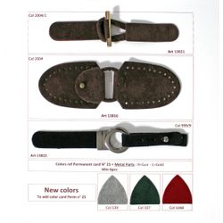 B13822 Leather Closure/Buckle