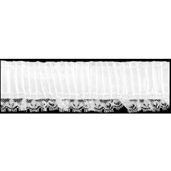 CO18835 Pleated Satin w/ Raschel Lace