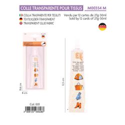 M00354 Fabric Glue - Dries Clear