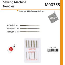 M00355 Sewing Machine Needles, Jersey