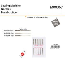M00367 Sewing Machine Needles, Microfiber