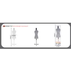 M00468 /T10 Mannequin Pincushion