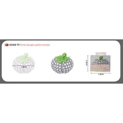 M00468 / T9 &Tomato& Pincushion (8cm)