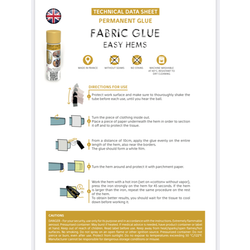 M00496 Heat Activated Spray-on Glue for Hems