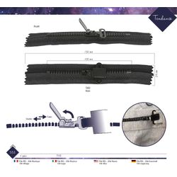 M00553 Locking Zipper