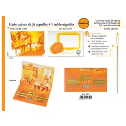 M00658 Pop-up Gift Card, 36 Needles