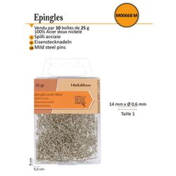 M00668 Mild Steel Pins, 14mm