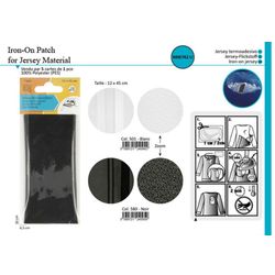 M00762 Iron-on Patch, Jersey Material