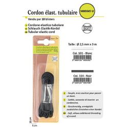 M00845 Tubular Elastic Cording