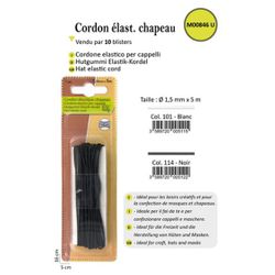 M00846 Thin Elastic Cording
