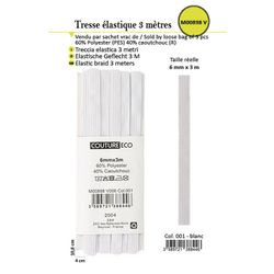 M00898 6mm x 3 Meter Elastic