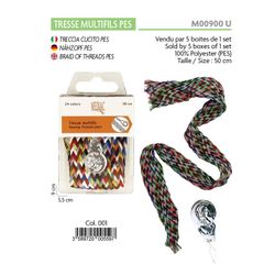M00900 Braid of Threads & Threader, Poly