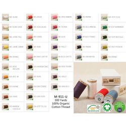 M00911 300Yd, Organic Cotton Thread