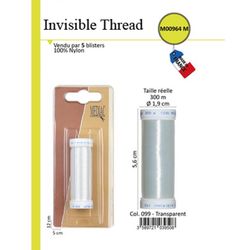 M00964 100% Nylon, Invisible Thread