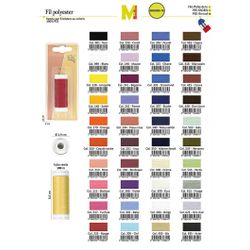 M00995 100% Polyester Sewing Thread 100M