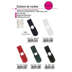 M01306 Folding Cord Ends