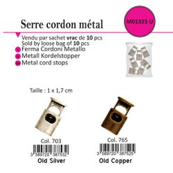 M01325 Cord Stopper, Metal