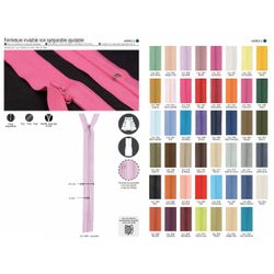 M01932 Invisible Zipper (Non-Separable)