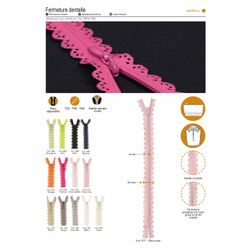 M01935 Lace Zipper