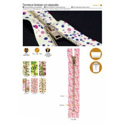 M01937 Novelty Zipper (Non-Separable)