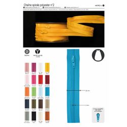 M01952 Zipper by the Yard, #2