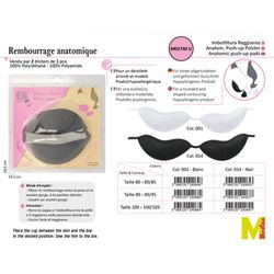 M02740 Anatomic Push-Up Bra Pads