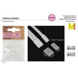 M02768 Bra Underwire/Boning End Caps