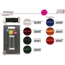 M03575 Elastic Thread, 15 Meters x 0.6mm