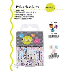 M03635 Plastic Alphabet Beads