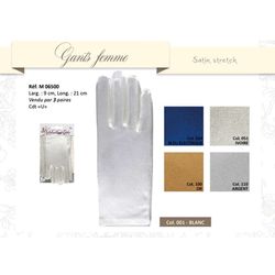 M06500 Women's Stretch Satin Gloves