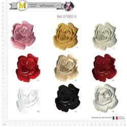 M07880 Rose Motif