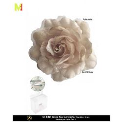 M08471 Large Flower Brooch, 14cm
