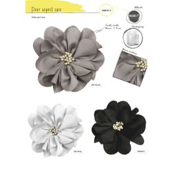M08715 Silk Look Flower, 11cm