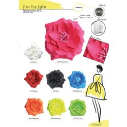 M08844 Flower Brooch, 10cm